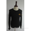 Fashion military 100% wool pullover sweater